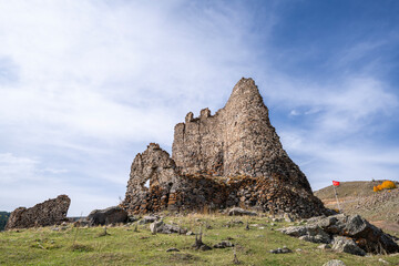 Kinzi Castle or Kindzi Castle is a medieval Georgian castle located in the historical Artani region, northwest of the Bagdashen village of the central district of Ardahan Province. It is also called "