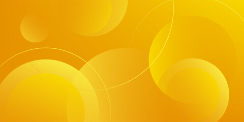 Fluid yellow gradient shapes composition. for presentation design. Vermilion base for website, print, base for banners, wallpapers, business cards, brochure, banner, calendar, graphic