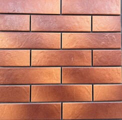 red brick wall