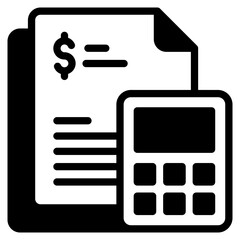 Finance outline mixed icon