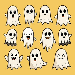 Obraz premium halloween seamless pattern