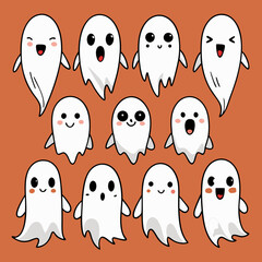 halloween seamless pattern