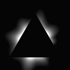 Triangle illuminate light frame