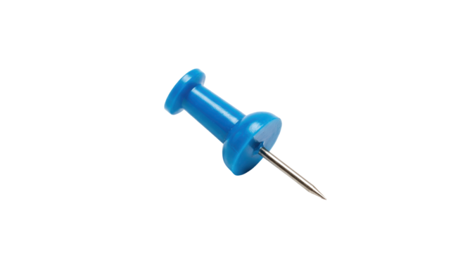 Isolated push pin
