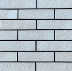 white brick wall