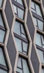 windows of a building