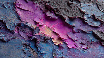 Art therapy inspired texture. Acrylic texture on dark base with subtle lighting effects.