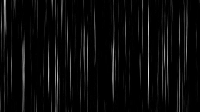 Speed line effect vertical