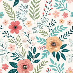seamless floral pattern