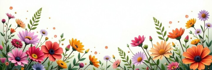 Modern wildflower wreath, loose foliage, meadow blooms , photography, artistic