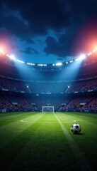 Striking league backdrop, ideal for promotion , field, american