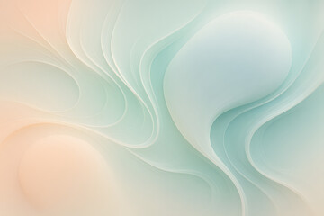 Abstract Liquid Gradient Background in Soft Pastel Colors – 4K Resolution