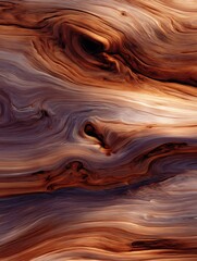 Abstract Wood Grain Texture With Swirling Lines, Perfect for Natural Backgrounds and Eco-Friendly Product Design : Generative AI