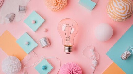 Futuristic glowing light bulb symbolizing innovative technology concept and clarity in complex problem-solving, with digital data interface and abstract tech elements in modern blue neon tones




