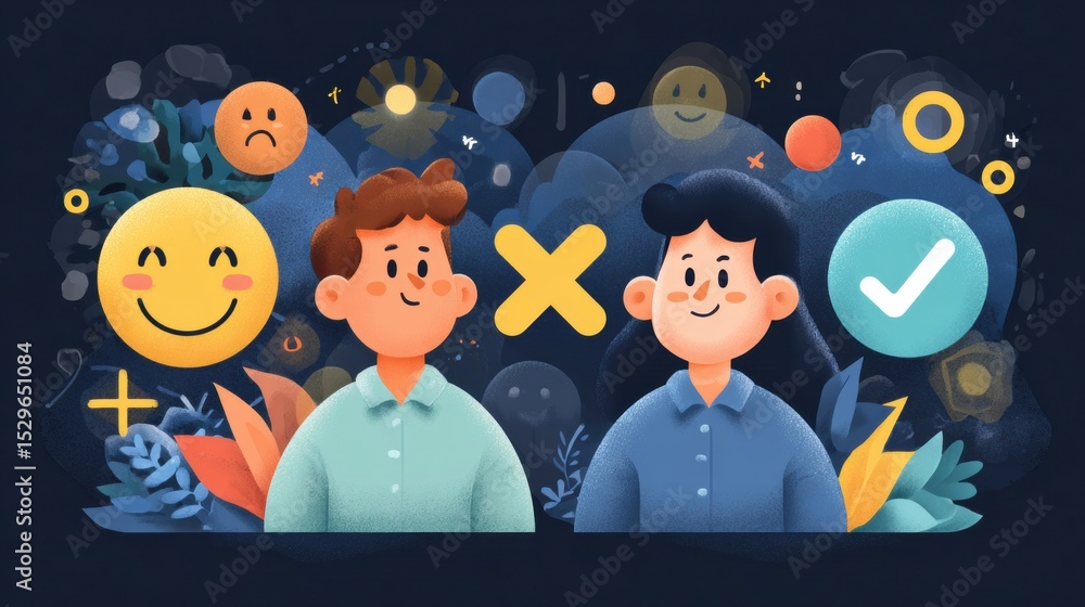 Poster explore limiting beliefs and positive mindset replacements with this engaging infographic for person