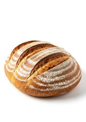 Crusty Artisan Bread Loaf - Delicious golden-brown artisan bread loaf with deep scoring, perfect for sandwiches or enjoying on its own