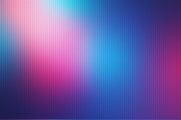 Abstract Blurry Pixel Effect Backdrop, Cool Blue Pink Purple, Digital Design Or Synthwave Aesthetic