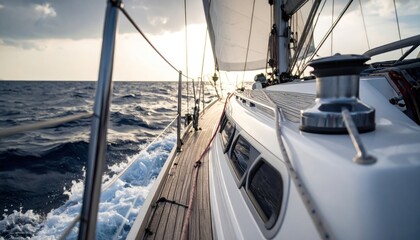 Sailing adventures: Capturing the ocean's allure from a private yacht's deck
