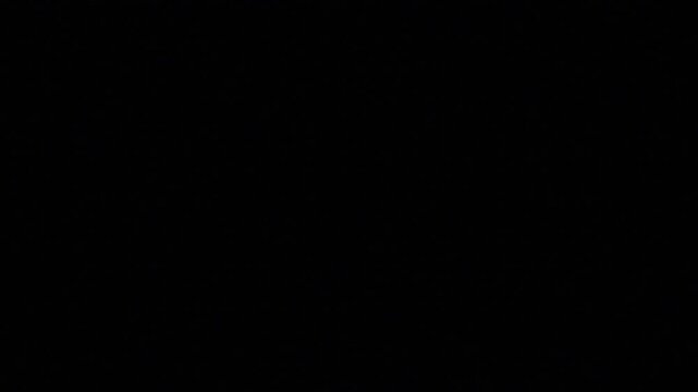 Lightning Strikes in Night Sky. Set of 4 Videos. Realistic Thunderbolts Blue Color Illustrations Isolated on Black Background. Electrical Storm Overlay Elements and Effects Looped 3d Animation 4k.