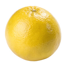 A grapefruit yellow isolated on a transparent background