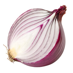 An onion isolated on a transparent background
