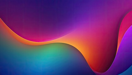 Abstract background with colorful waves and banner liquid
5