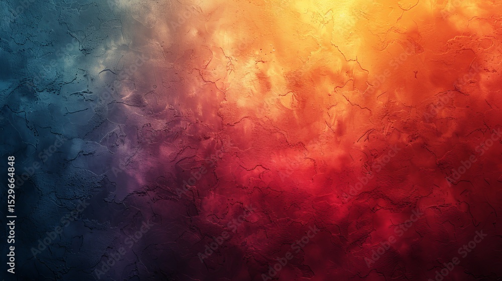 Aufkleber this stunning abstract image showcases a vibrant gradient with rich textures, blending warm and cool