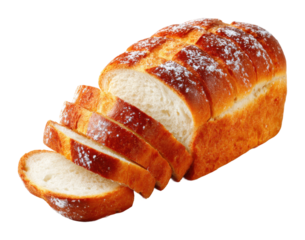 Sliced fresh bread loaf bakery food warm kitchen culinary delight