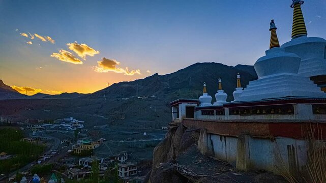 Lamayuru is one of the earliest monasteries of Ladakh, in the valley of the upper Indus. Lamayuru is an ancient medieval monastery, founded in the 11th century, located in the very north of India.