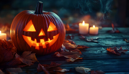 A creepy puppet show on Halloween night