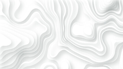 modern wallpaper texture and 3d realistic design use for banner flyers, posters. Abstract White paper cut background with lines.
