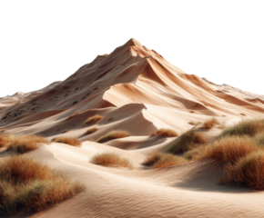 Dramatic sand dune landscape desert location nature content arid environment wide view