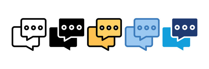 Chat Icon Element For Design