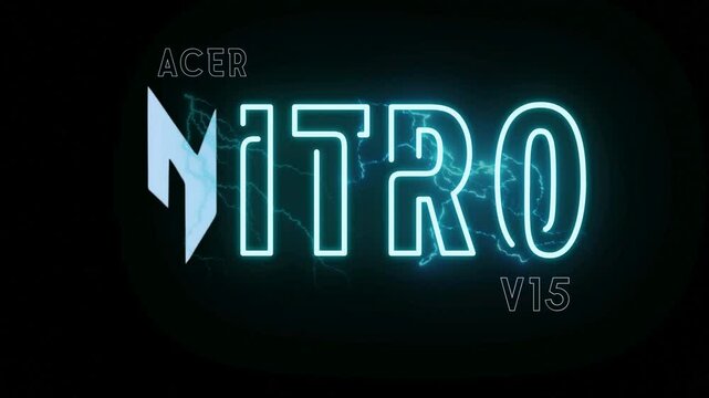 logo nitro neon