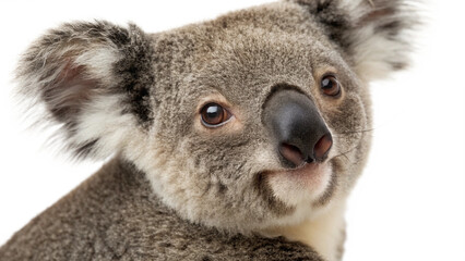 Fototapeta premium Koala, isolated transparent background 