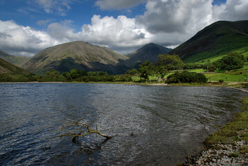 mountain lake in the mountains