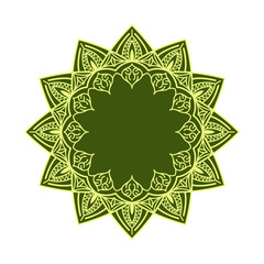 Oriental geometric ornament. Vector illustration.