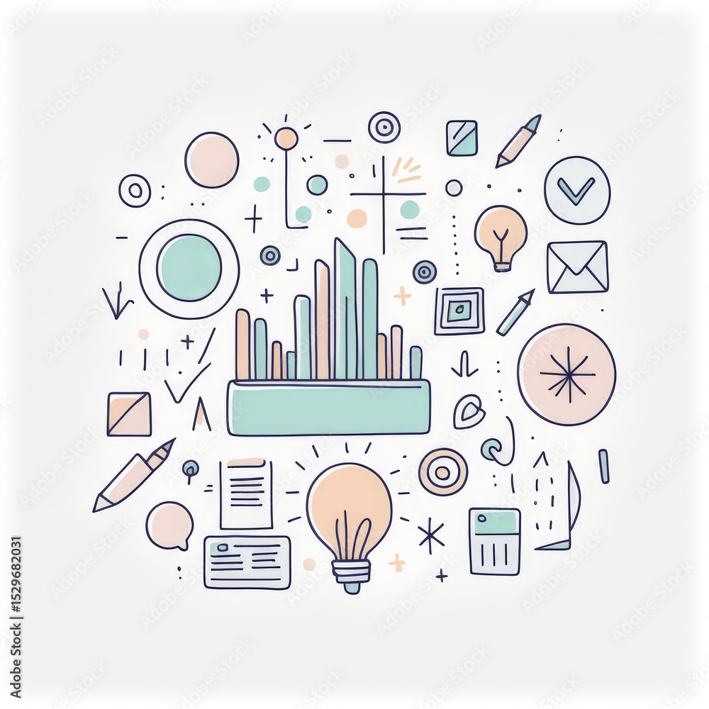 Poster abstract creative concept vector background for web and mobile applications, illustration template d