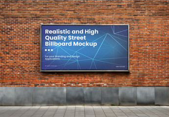 Street Billboard Mockup 31