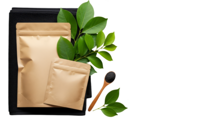 Organic Packaging Display Foliage and Seeds