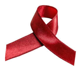 Awareness event highlighting aids red ribbon global community graphic design supportive environment view