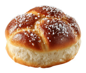 Baking sweet brioche buns home kitchen food cozy environment view