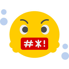 Fototapeta premium Swearing Icon