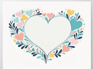 hand drawn vector illustration. floral design elements.hand elements.