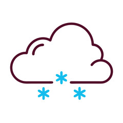 Sky – Minimal Vector Icon on White Background