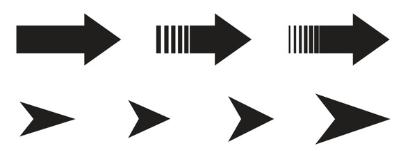 Vector arrows collection. Arrows icon. Arrow vector icon. Arrows vector collection. Arrows black and white