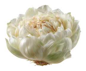 Delicate white peony flower nature soft lighting botanical beauty