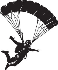 Skydiver in Action