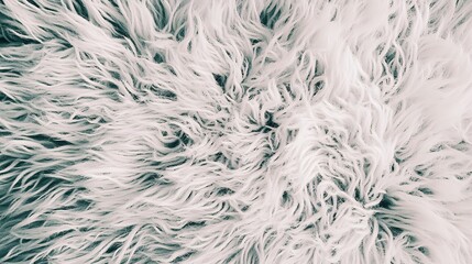 Obraz premium Delicate cloud of soft, textured fibers for ethereal background usage