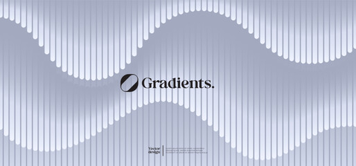 Minimal geometric background. Gradient linear pattern composition. Eps10 vector.